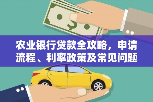 海晏农业银行贷款全攻略，申请流程、利率政策及常见问题解析
