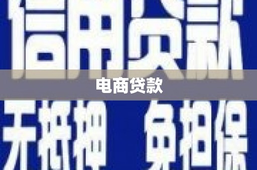 海晏电商贷款