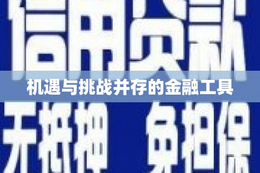 海晏机遇与挑战并存的金融工具