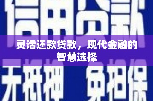 海晏灵活还款贷款，现代金融的智慧选择