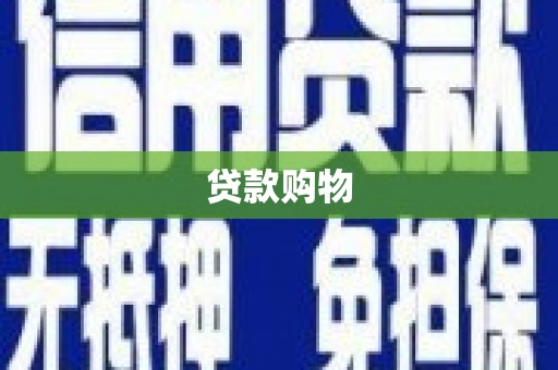 海晏贷款购物