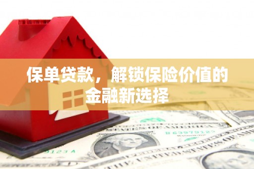 海晏保单贷款，解锁保险价值的金融新选择