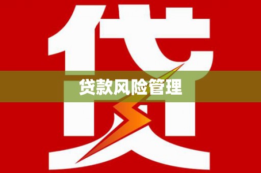海晏贷款风险管理