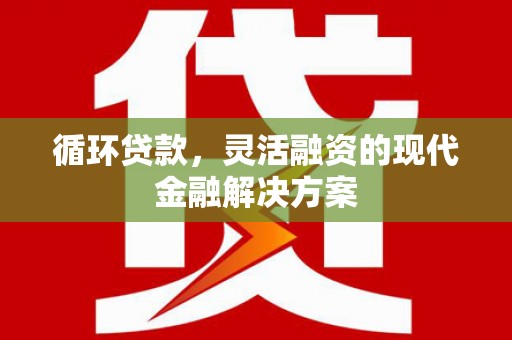 海晏循环贷款，灵活融资的现代金融解决方案