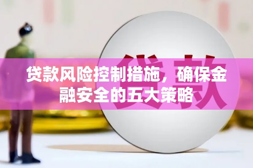 海晏贷款风险控制措施，确保金融安全的五大策略