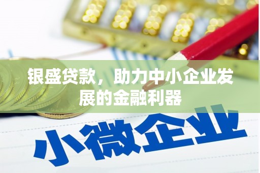 海晏银盛贷款，助力中小企业发展的金融利器