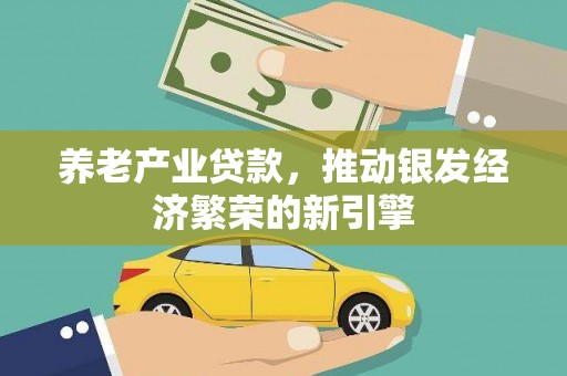 海晏养老产业贷款，推动银发经济繁荣的新引擎