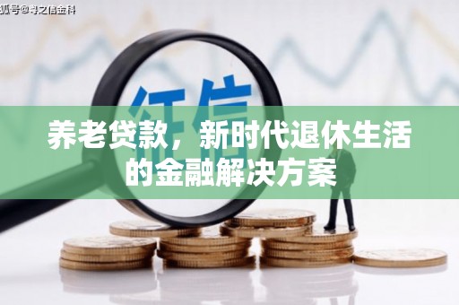 海晏养老贷款，新时代退休生活的金融解决方案