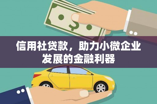 海晏信用社贷款，助力小微企业发展的金融利器
