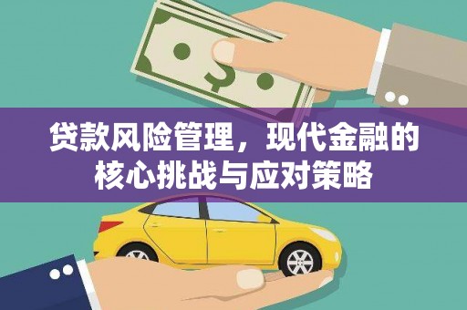 海晏贷款风险管理，现代金融的核心挑战与应对策略