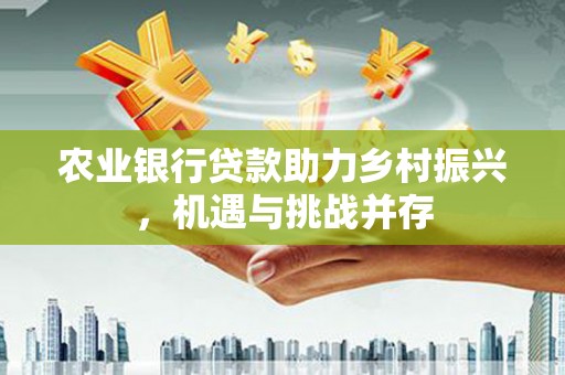 海晏农业银行贷款助力乡村振兴，机遇与挑战并存