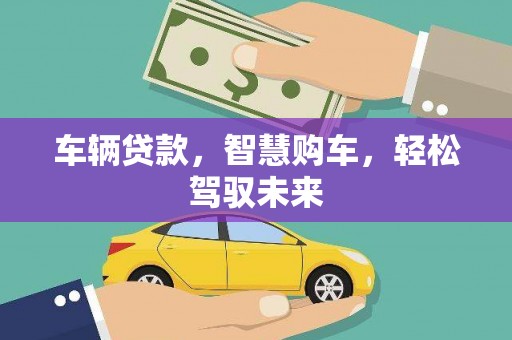 海晏车辆贷款，智慧购车，轻松驾驭未来