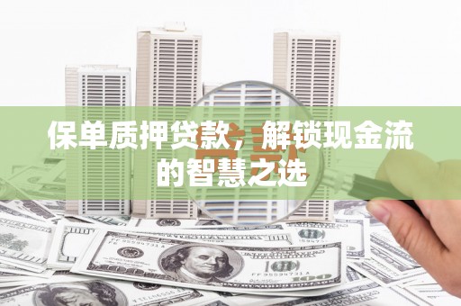 海晏保单质押贷款，解锁现金流的智慧之选