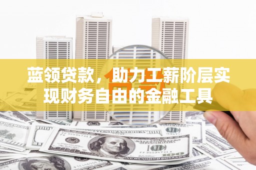 海晏蓝领贷款，助力工薪阶层实现财务自由的金融工具