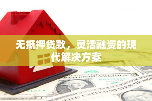 海晏无抵押贷款，灵活融资的现代解决方案