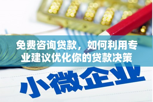 海晏免费咨询贷款，如何利用专业建议优化你的贷款决策