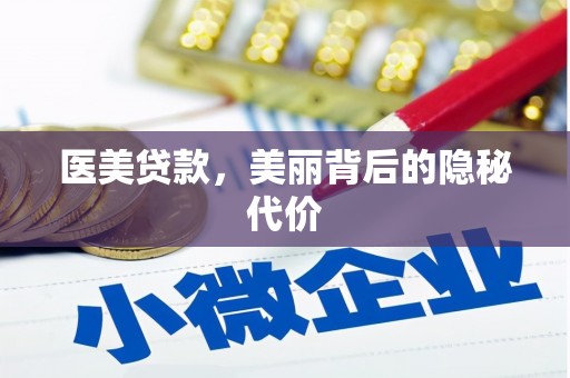 海晏医美贷款，美丽背后的隐秘代价